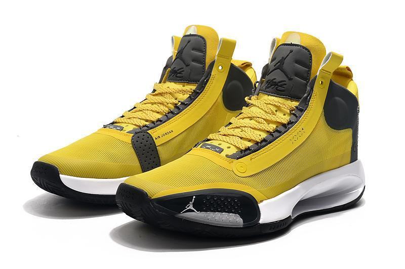 Air Jordan 34 Yellow/Gray