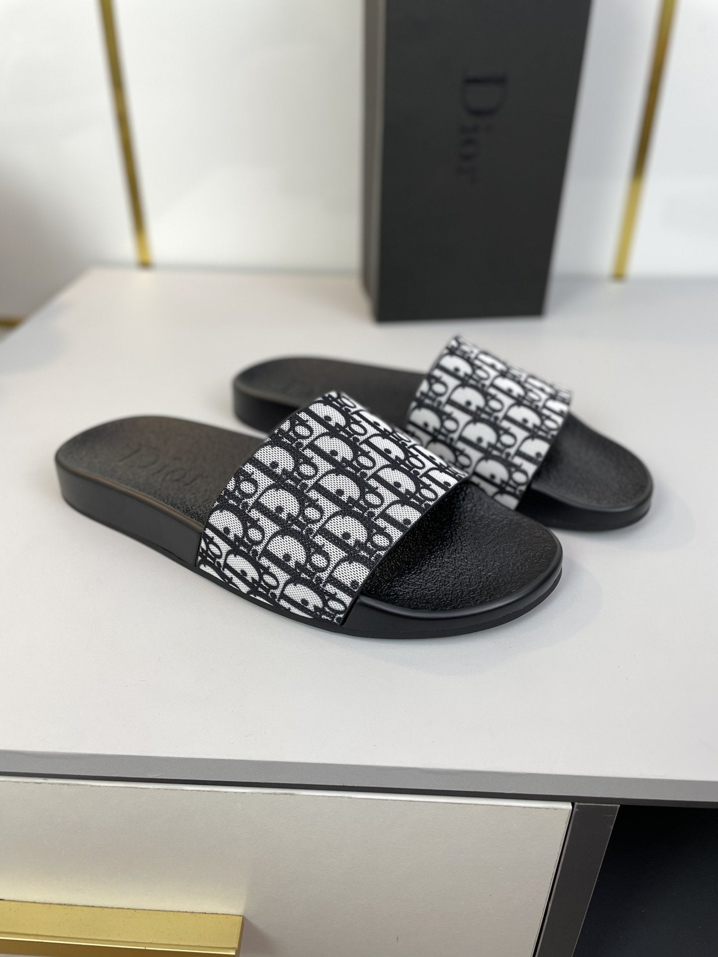 Dior Men's 2023 NEW ARRIVALS Slippers Sandals Shoes from sho