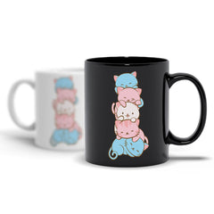 Kawaii Yoga Cats Cute Mugs for Fall