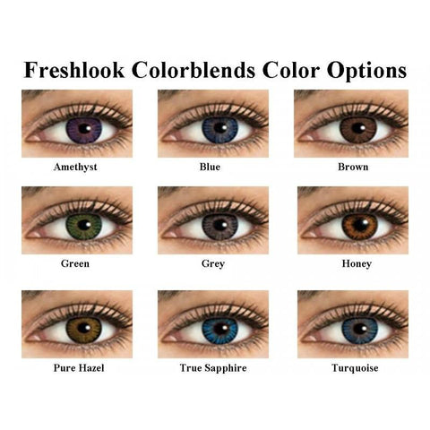 Freshlook Colorblends Options