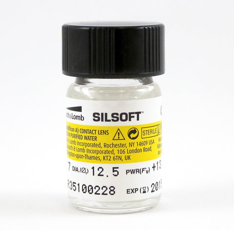 Silsoft Contact Lens Vial