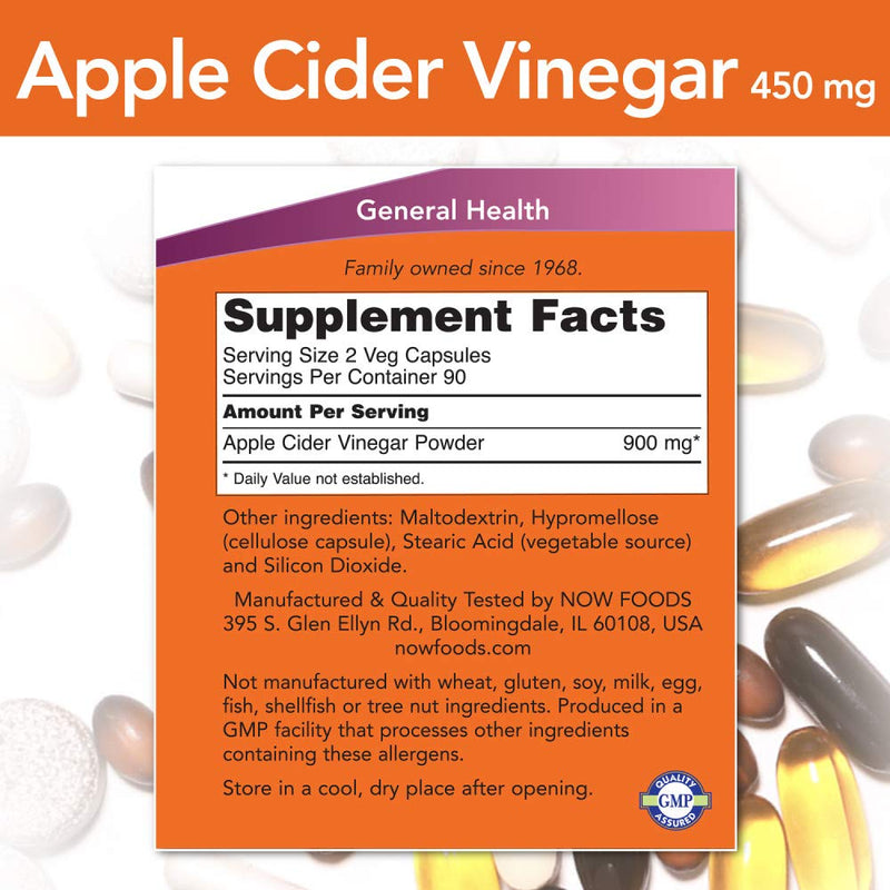 Now_Foods_Apple_Cider_Vinegar_450_mg_180_Capsules_supplement_facts