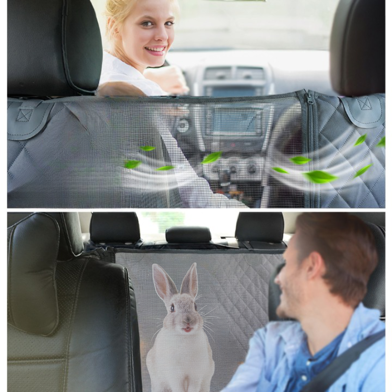 housse voiture lapin