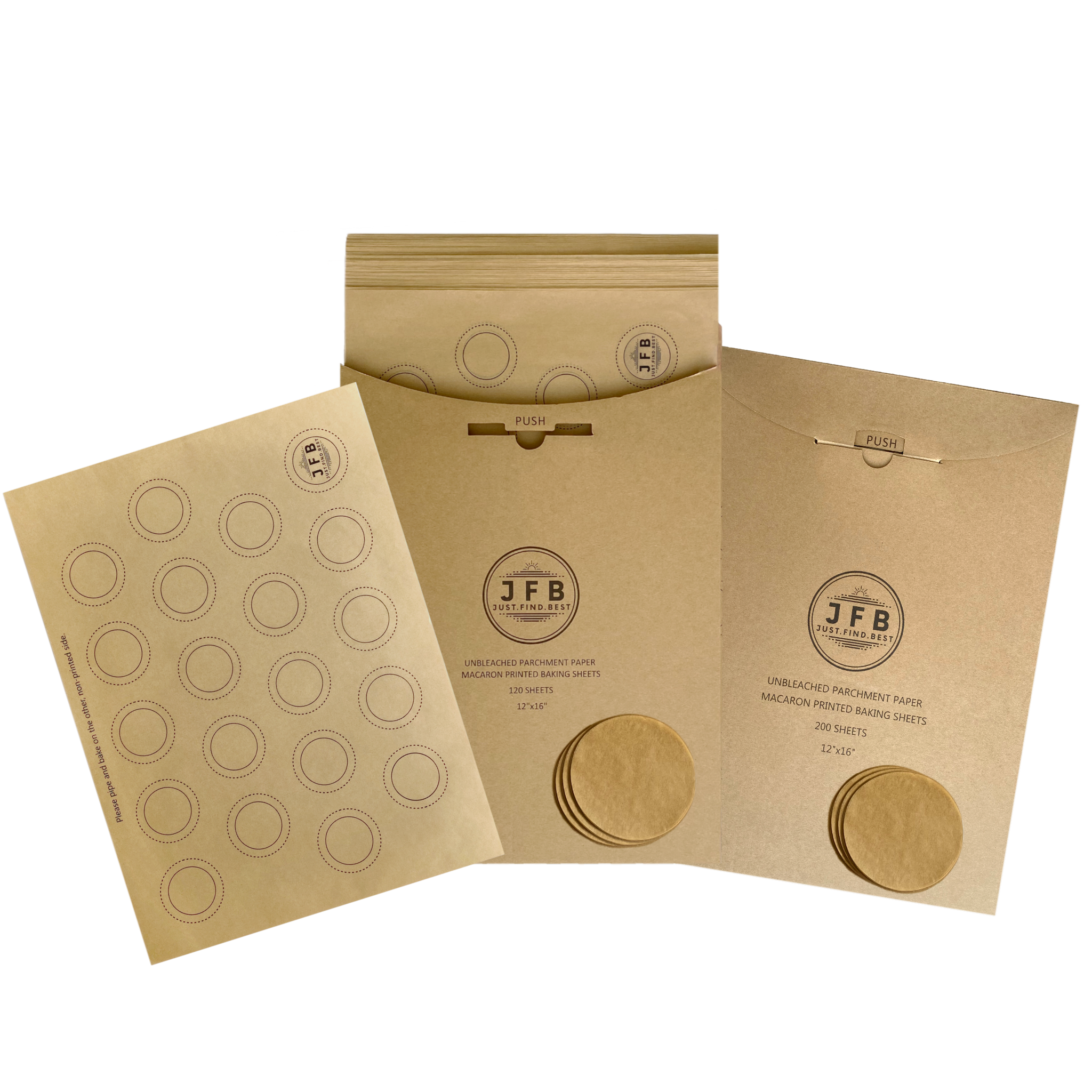 Macaron Parchment Paper Sheets - Baking Paper | Just.Find.Best