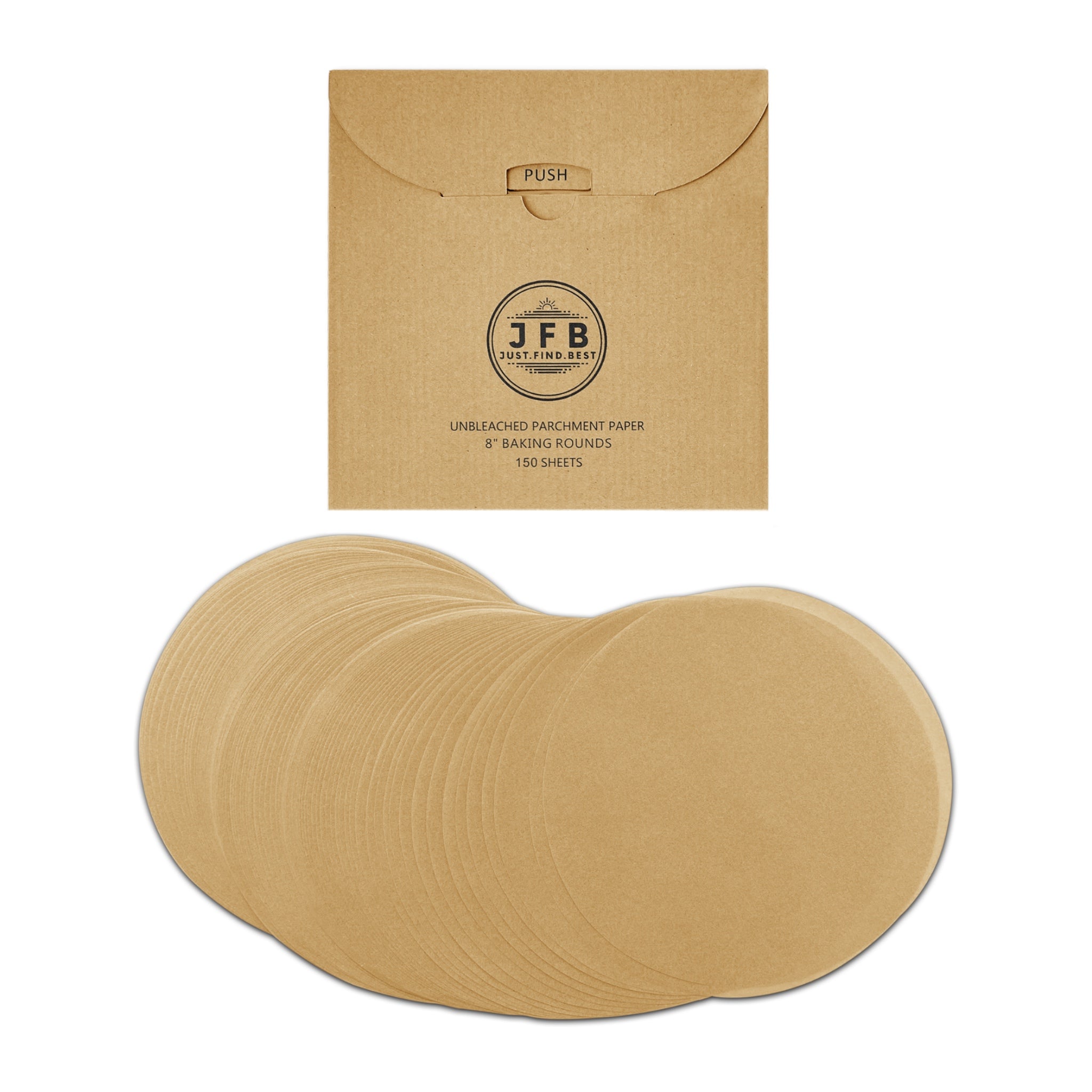 Just.Find.Best Pre-Cut Parchment Paper: 10 Round