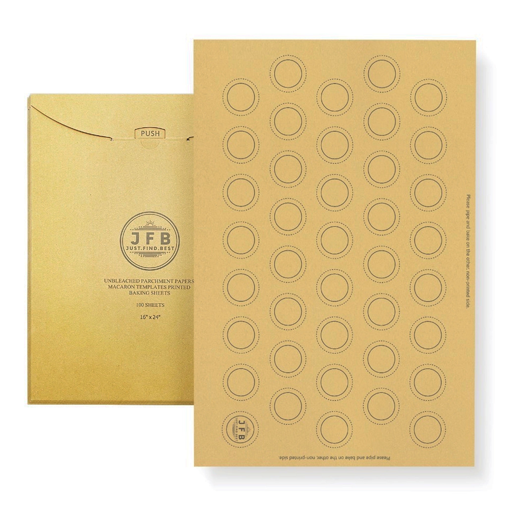 Macaron Parchment Paper Sheets - Baking Paper | Just.Find.Best