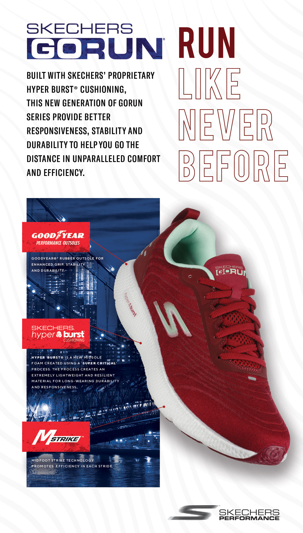 Periodisk Effektiv arbejdsløshed RUN LIKE NEVER BEFORE – Skechers Malaysia Online Store