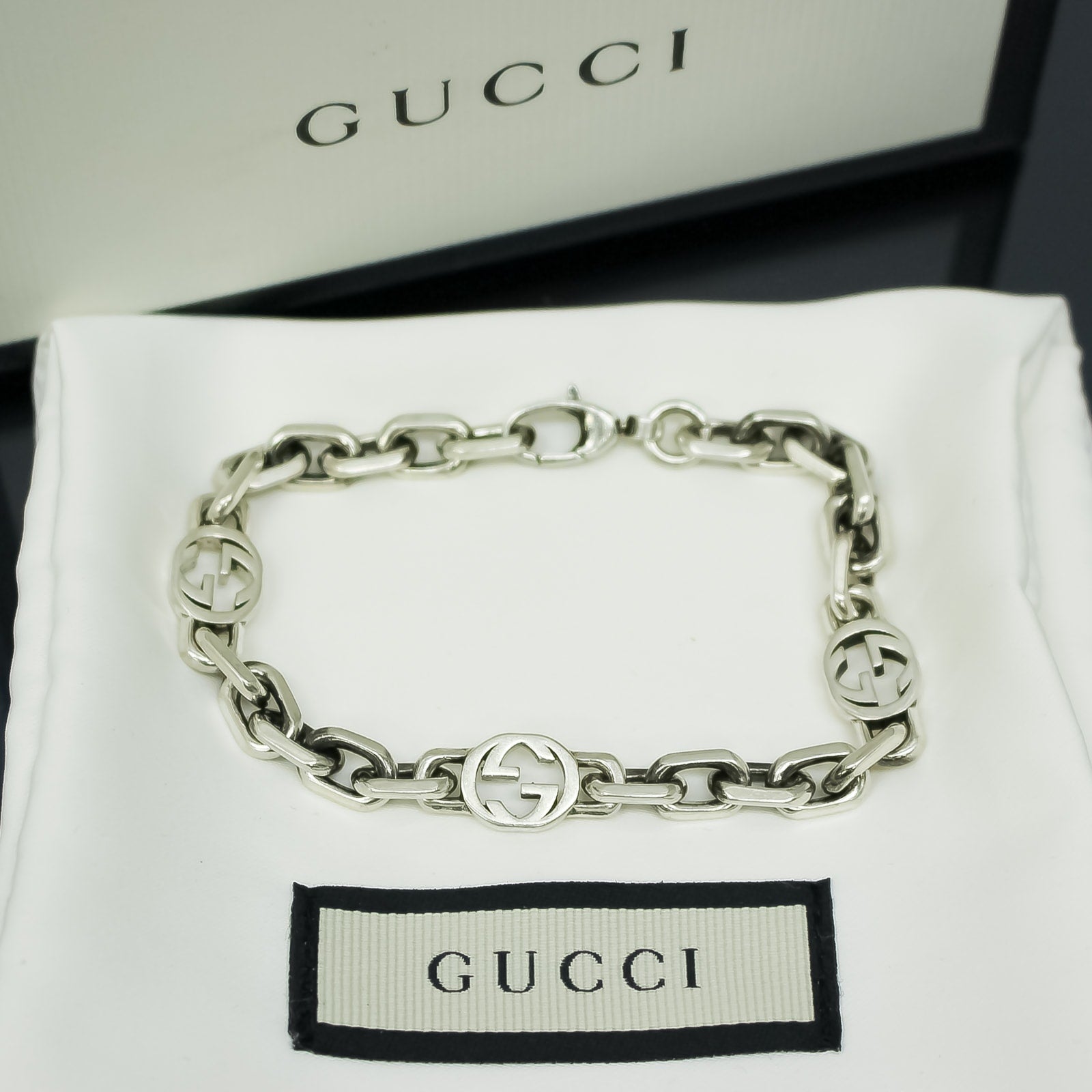 gucci lock bracelet