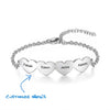 Load image into Gallery viewer, Customized 2-5 Hearts Name Bracelet