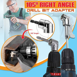 105 Degree Right Angle Drill Bit Adapter