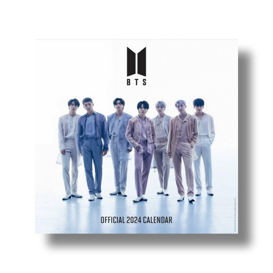 Official BTS 2024 Square Calendar