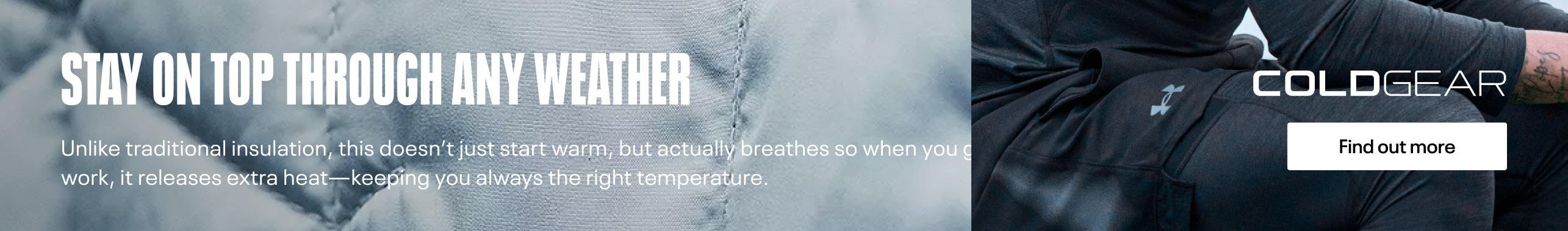 UA ColdGear™: Stay Warm in UA Technology