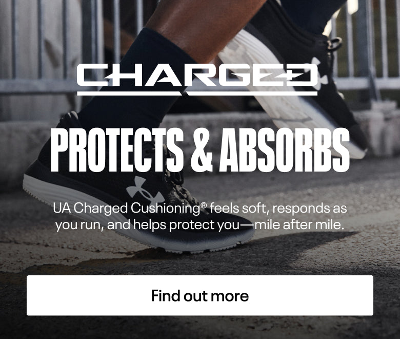 UA Charged Cushioning®: Protects &amp; Absorbs