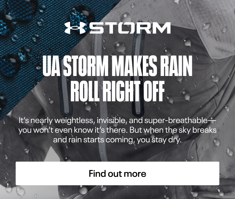 UA Storm: Makes Rain Roll Right Off