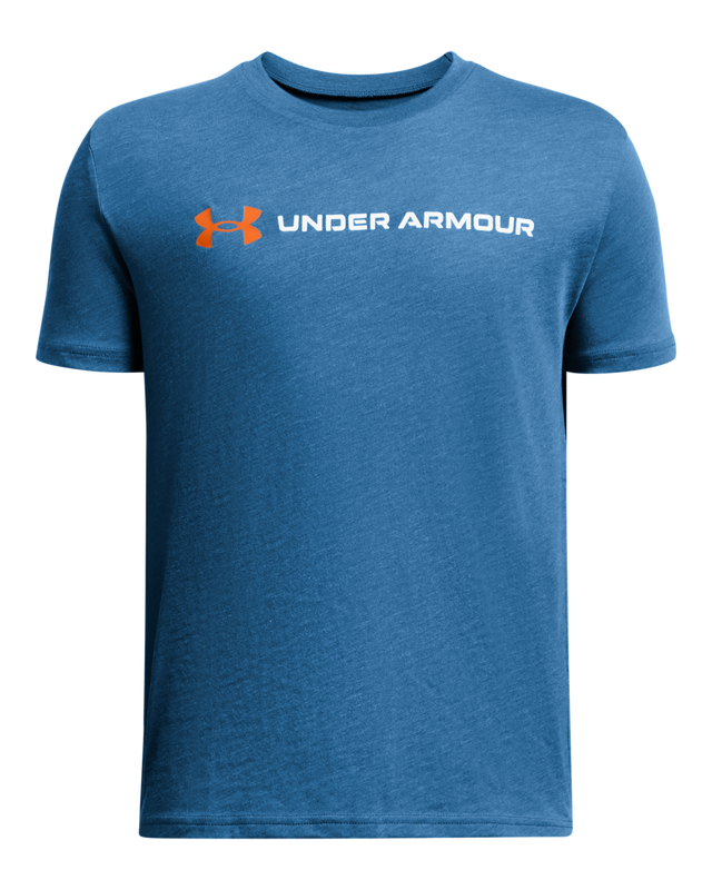 Picture of Boys' UA Logo Wordmark Short Sleeve