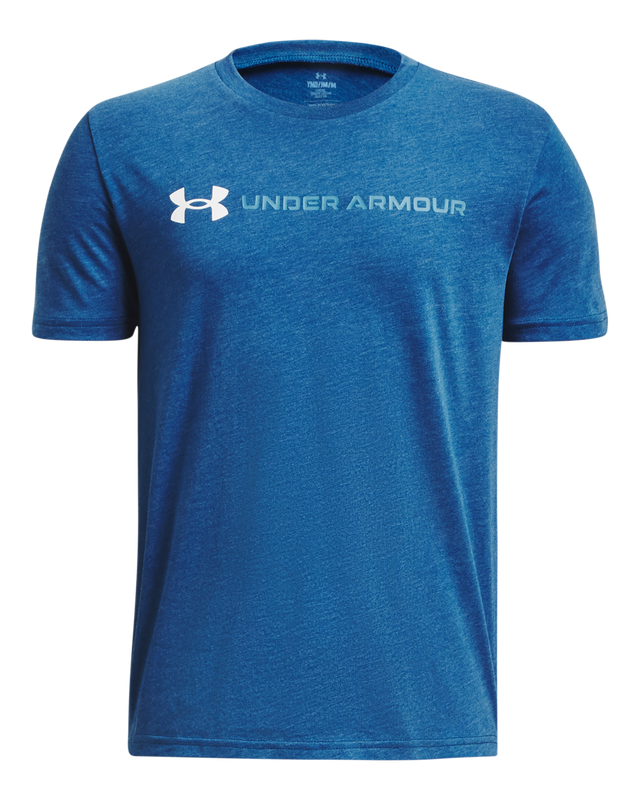 Picture of Boys' UA Logo Wordmark Short Sleeve