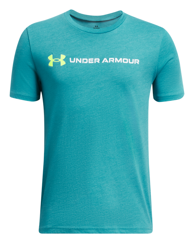 Picture of Boys' UA Logo Wordmark Short Sleeve