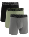 Colour swatch image for Men's UA Performance Cotton 6" 3-Pack Boxerjock®