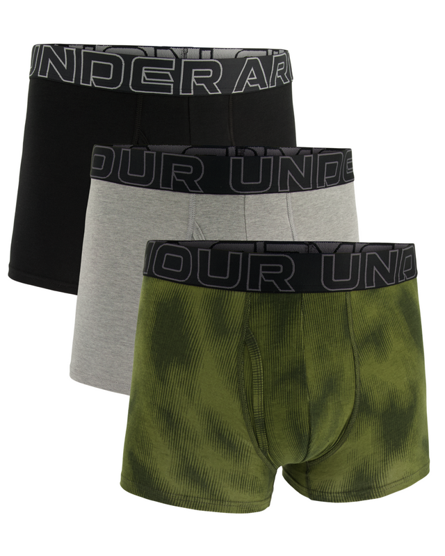 Picture of Men's UA Performance Cotton 3" 3-Pack Printed Boxerjock®