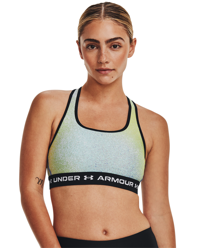 Picture of Women's Armour® Mid Crossback Print Sports Bra