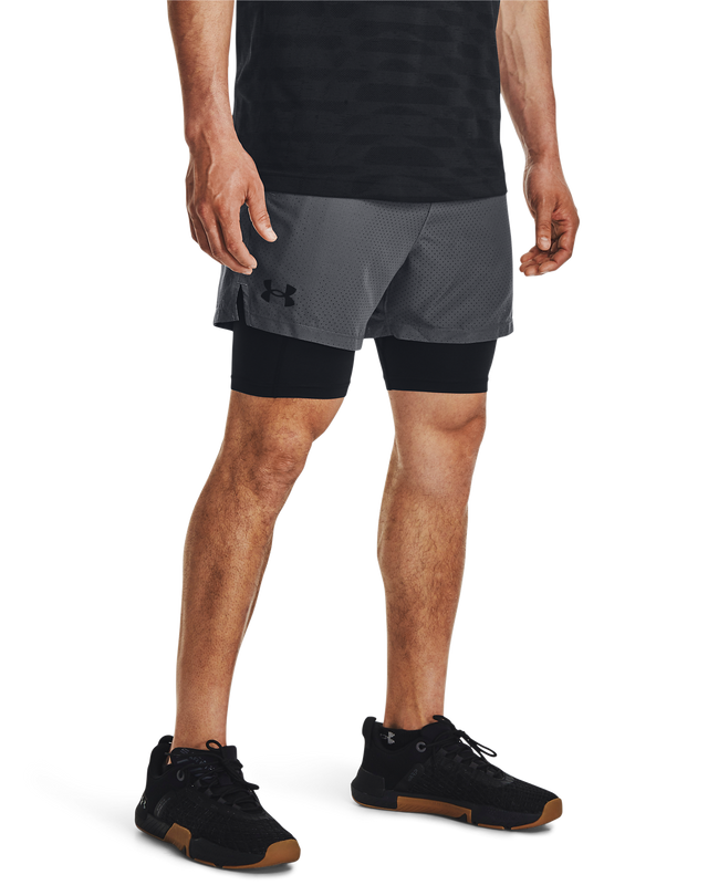 Under Armour Mens Shorts Ua Vanish WVN 2In1 Vent STS, Black, 1376783-002,  SM : : Fashion