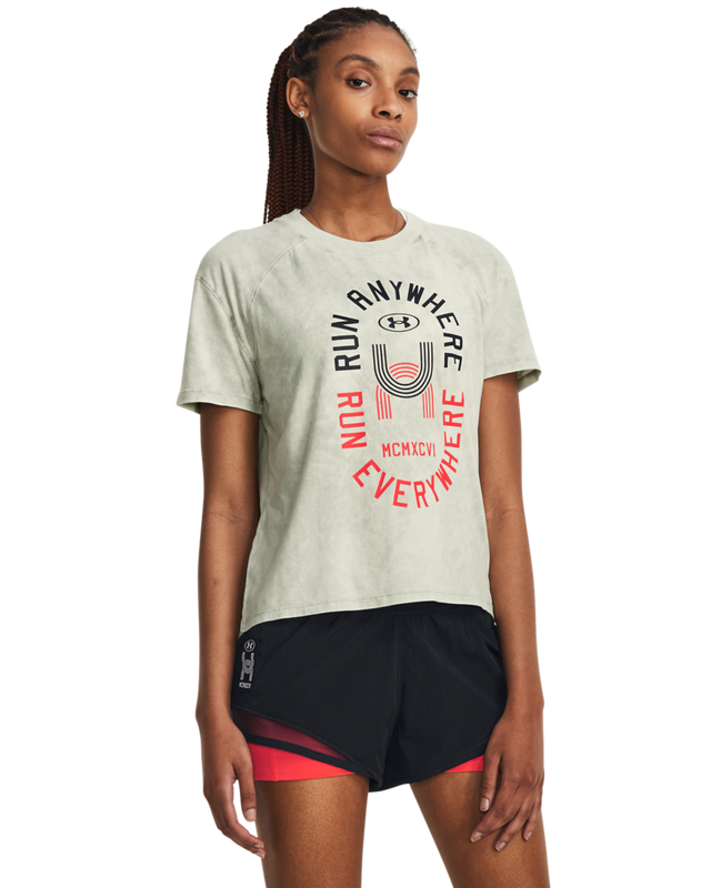 Picture of Women's UA Run Everywhere Graphic Short Sleeve