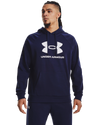 Product image for Men's UA Rival Fleece Logo Hoodie