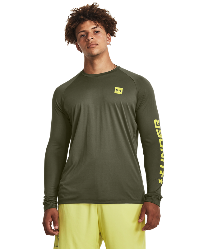 Picture of Men's UA Tech™ Print Fill Long Sleeve