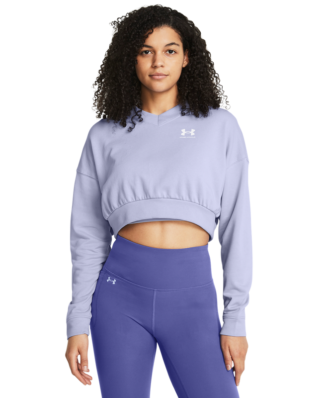Picture of Women's UA Rival Terry Oversized Crop Crew