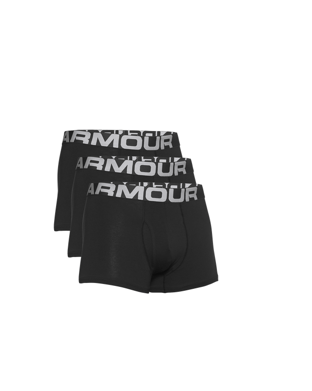 Shop Under Armour Charged Cotton 3 Pack Men's Black Underwear - The Pro Shop