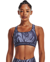 Colour swatch image for Women's Armour® Mid Crossback Printed Sports Bra