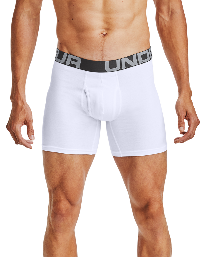 Under Armour Men's Charged Cotton 6 Boxerjock 3-Pack - 1363617-465