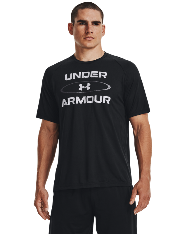 Picture of Men's UA Tech™ 2.0 Wordmark Graphic Short Sleeve