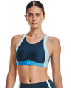 Colour swatch image for Women's UA Infinity Mid High Neck Shine Sports Bra