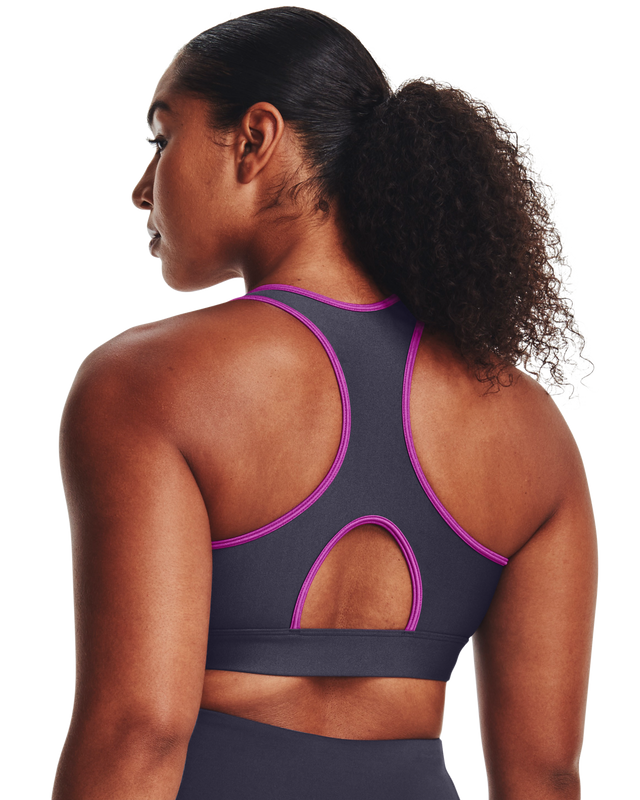 Under Armour Women's Armour Bra Mid Padless Sports Bra 1373865