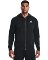 Product image for Men's UA Essential Fleece Full-Zip Hoodie