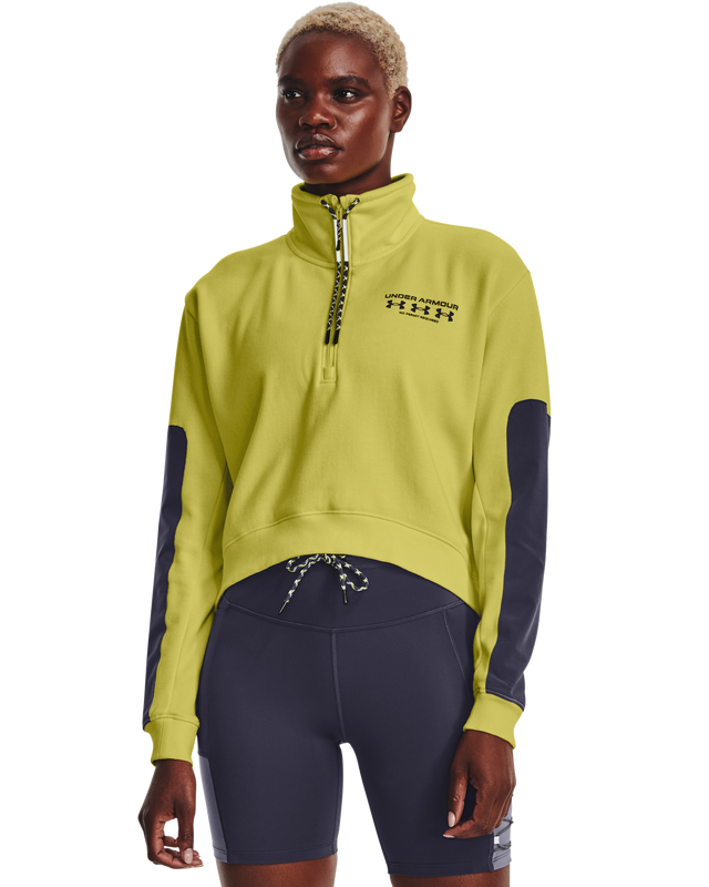 Picture of Women's UA Run Trail Crop ½ Zip