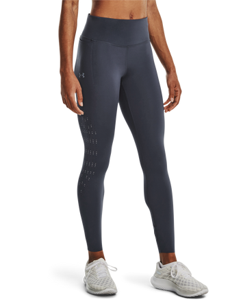 leggings Under Armour FlyFast Elite Ankle Tight - Retro Purple/Reflective -  women´s 