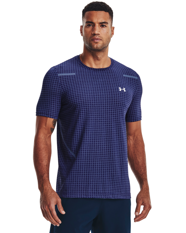 Men's UA Seamless Grid Short Sleeve