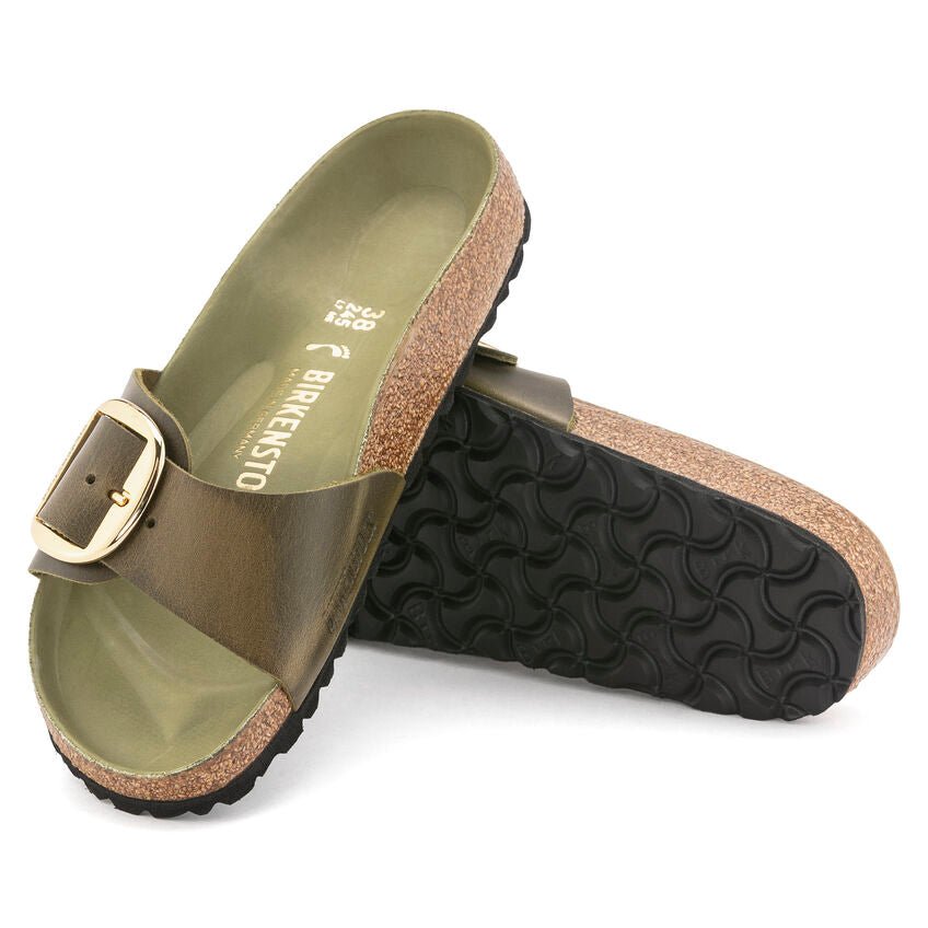 Birkenstock Limited Edition Arizona Big Buckle green olive oiled leath