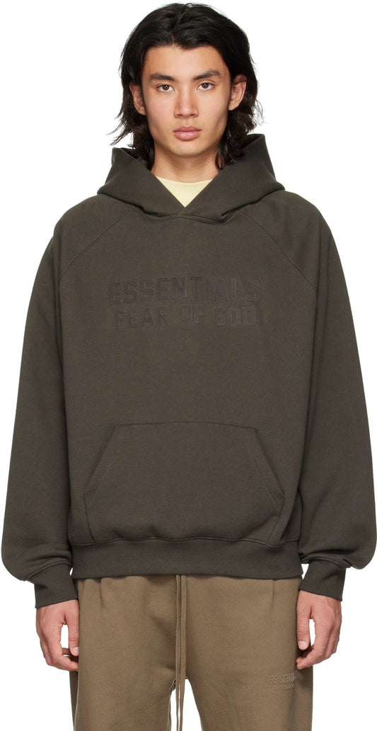 Fear of God Essentials Core Collection Pullover Hoodie Black