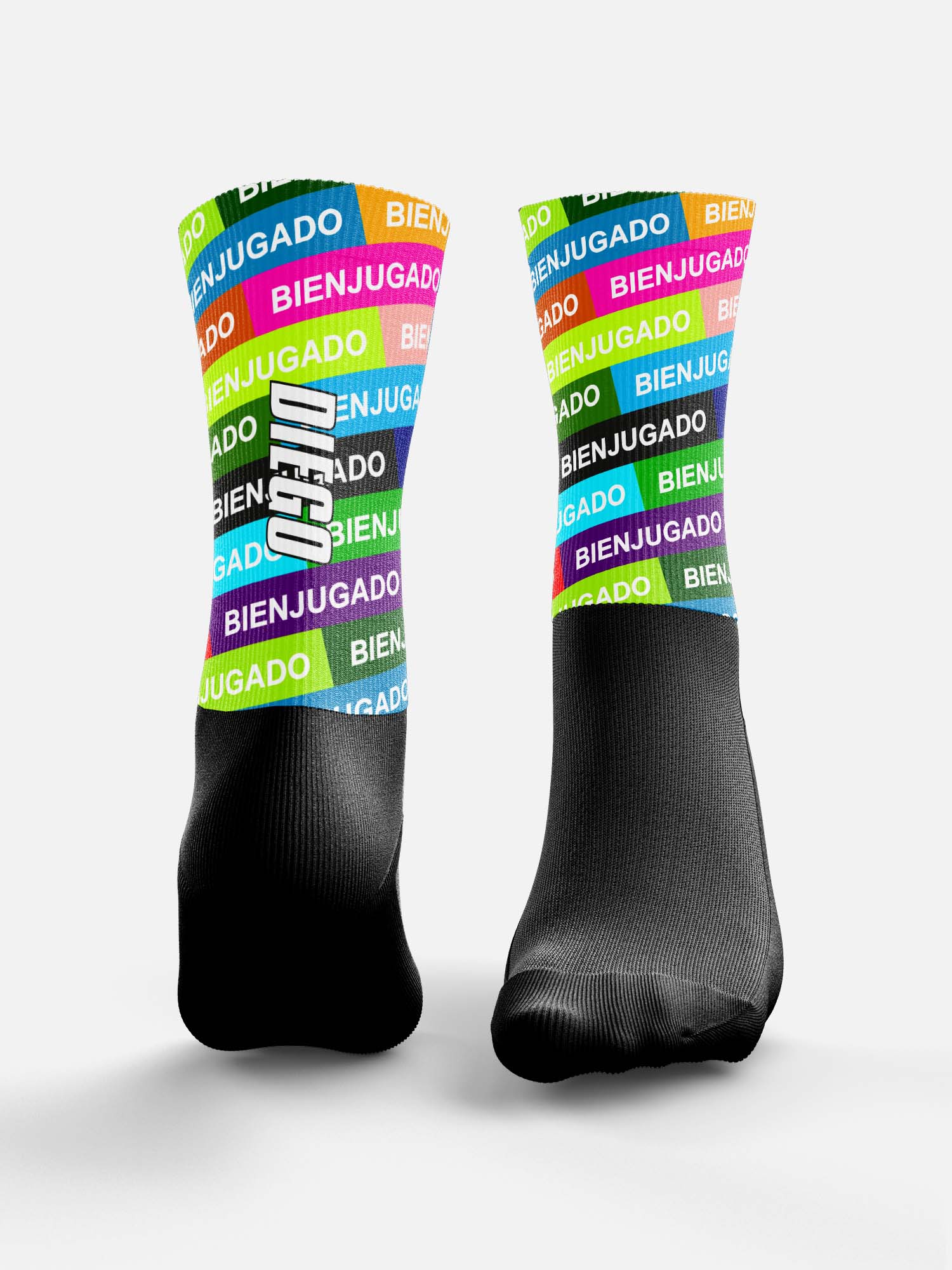 Calcetines de Pádel KOM Blanco | Energy socks Bikkoa