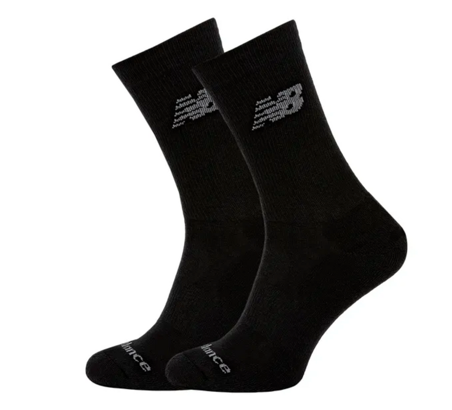 Performance Cotton Cushioned Crew Socks 2 Pack