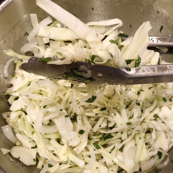 cabbage & cilantro slaw on barquegifts.com