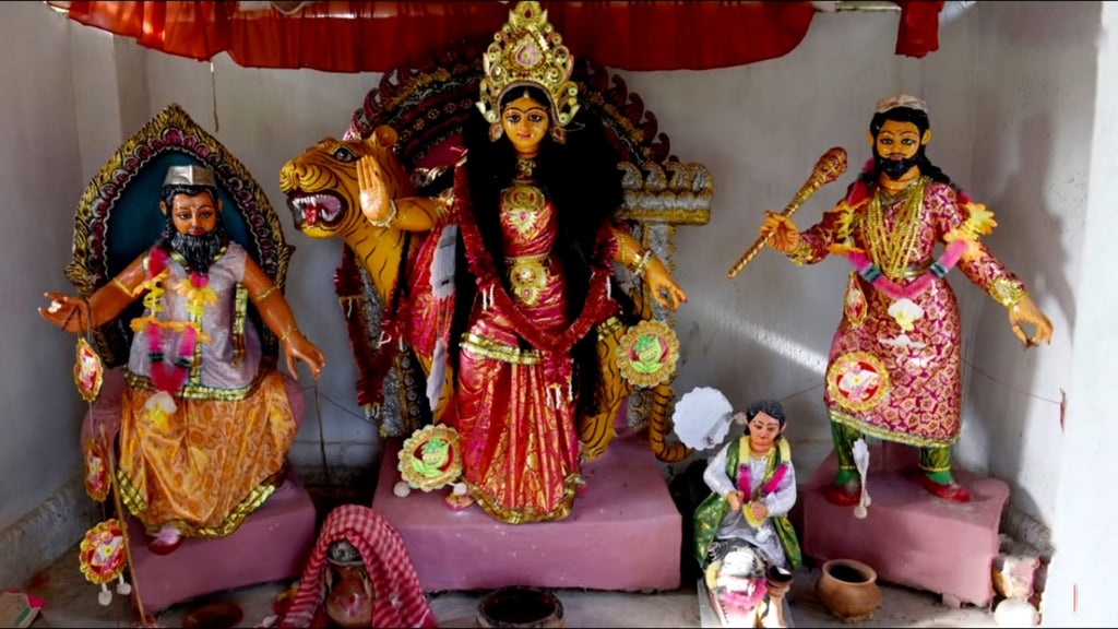 Bon Bibi, Dakshin Rai and Dona Mona , the Deity of honey hunter