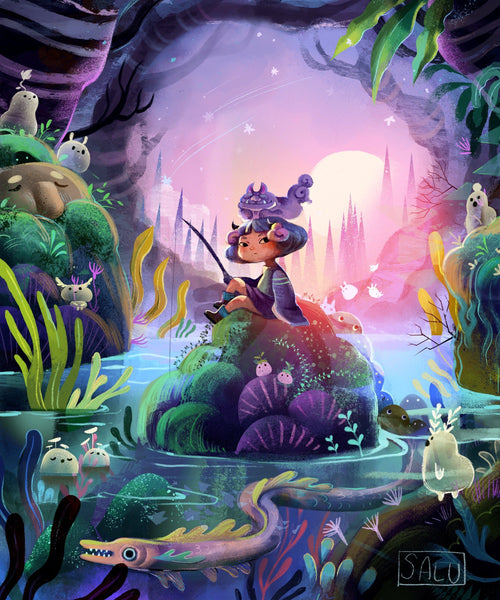 Create the Perfect Home for Your Magical Creatures in Procreate – CLASS101