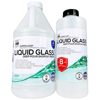 SuperClear Liquid Glass Epoxy 2-4 inch Deep Pour