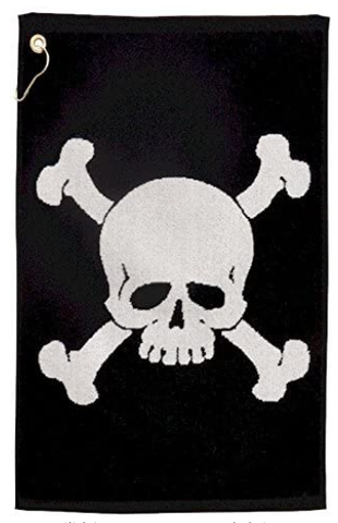 Skull and Bones Cool Golf Towel