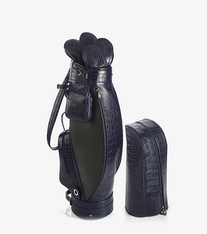 Luxury Leather Golf Bag - Gran Tour Style Golf Bag