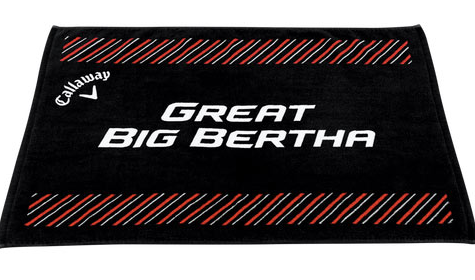 Callaway Great Big Bertha cool golf towel